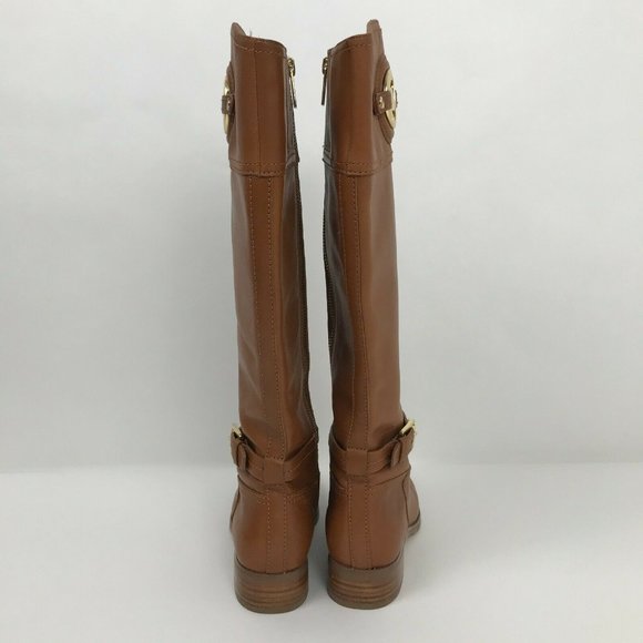 Michael Kors Stockard Leather Knee Tall Riding 5.5 - Picture 4 of 7